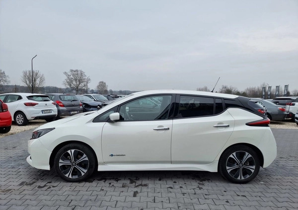 Nissan Leaf cena 72700 przebieg: 72000, rok produkcji 2019 z Wyśmierzyce małe 596